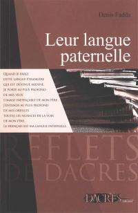 Leur langue paternelle