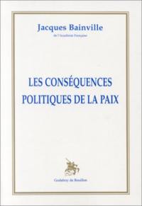 Les conséquences politiques de la paix