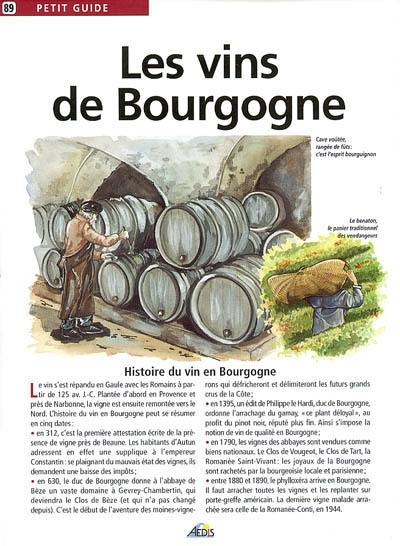 Les vins de Bourgogne