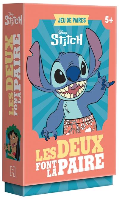 Stitch : les deux font la paire : jeu de paires