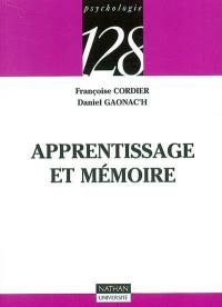 Apprentissage et mémoire