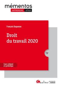 Droit du travail : 2020