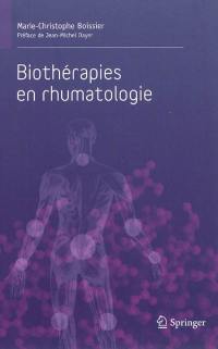 Biothérapies en rhumatologie