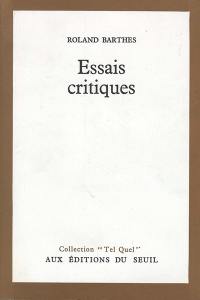 Essais critiques