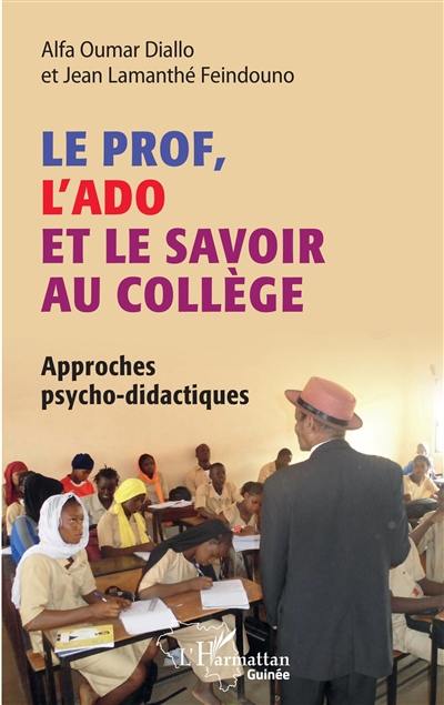 Le prof, l'ado et le savoir au collège : approches psycho-didactiques