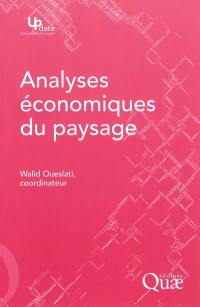 Analyses économiques du paysage