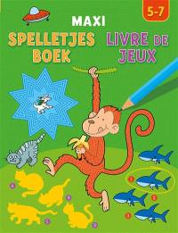 Maxi livre de jeux : 5-7. Maxi spelletjes boek : 5-7