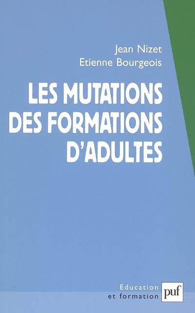 Les mutations des formations d'adultes