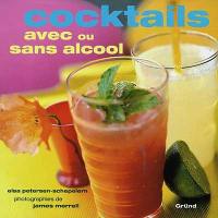 Cocktails avec et sans alcool