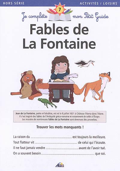 Fables de La Fontaine : trouver les mots manquants !