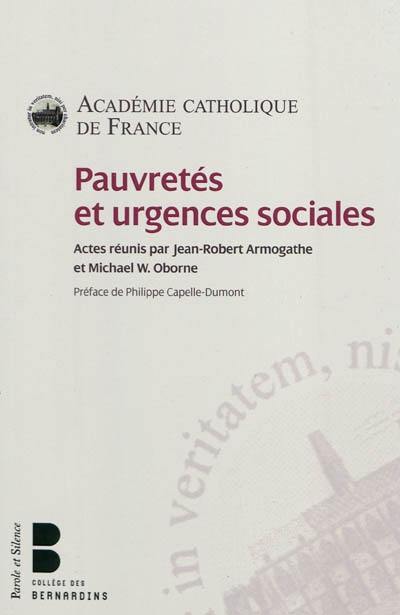 Pauvretés et urgences sociales