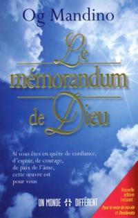 Le mémorandum de Dieu