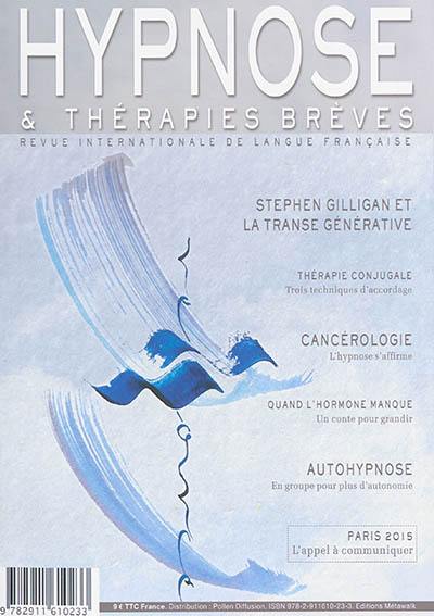 Hypnose & thérapies brèves, n° 34