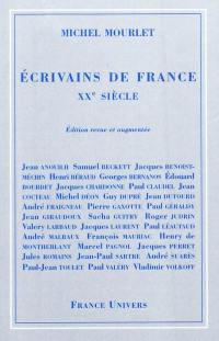 Ecrivains de France, XXe siècle