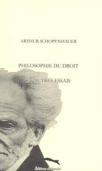 Philosophie du droit et autres essais