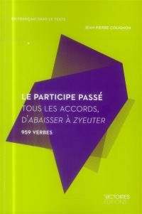 Le participe passé