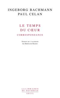 Le temps du coeur : correspondance (1948-1967)