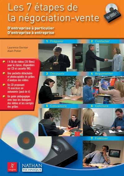 Les 7 étapes de la négociation-vente : d'entreprise à particulier, d'entreprise à entreprise