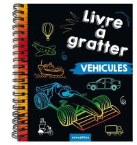 Livre à gratter véhicules