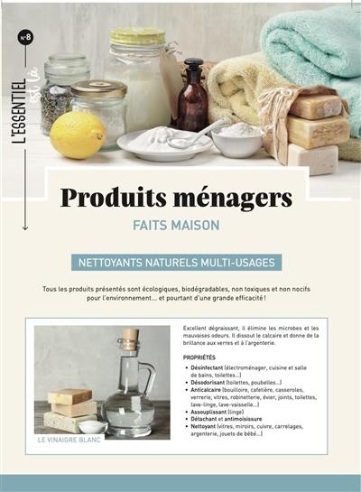 Produits ménagers : faits maison