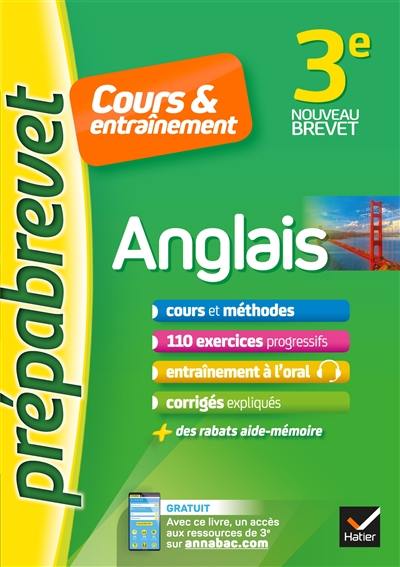 Anglais 3e : cours & entraînement : nouveau brevet