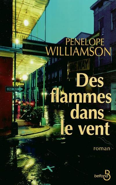 Des flammes dans le vent