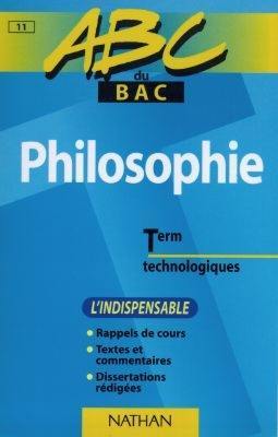 La philosophie, terminale technologique : l'indispensable