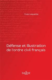 Défense et illustration de l'ordre civil français