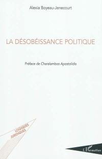 La désobéissance politique