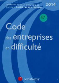 Code des entreprises en difficulté 2014