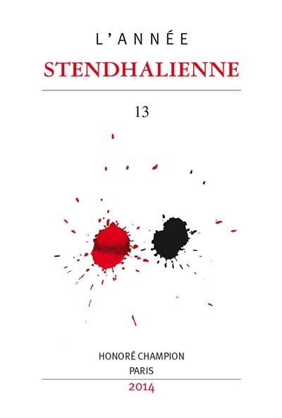 Année stendhalienne (L'), n° 13. Racine et Shakespeare