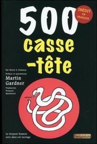 500 casse-tête. 536 puzzles & curious problems