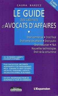 Le guide des cabinets d'avocats d'affaires