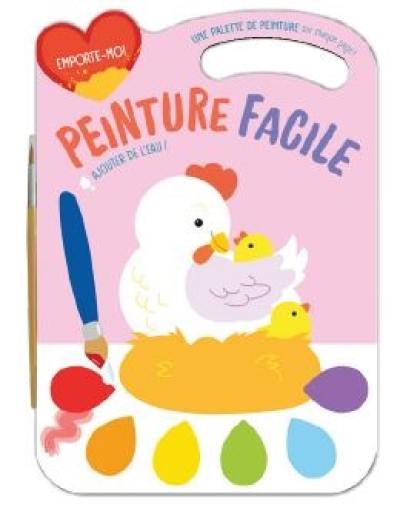 Peinture facile : la poule