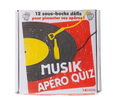 Musik apéro quiz : 12 sous-bocks défis pour pimenter vos apéros !