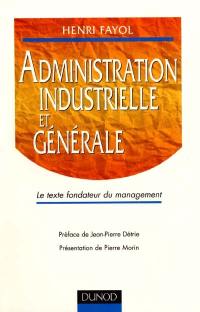 Administration industrielle et générale