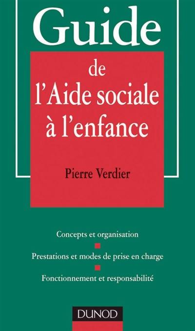 Guide de l'aide sociale à l'enfance