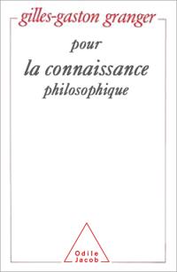 Pour la connaissance philosophique