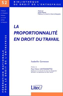 La proportionnalité en droit du travail