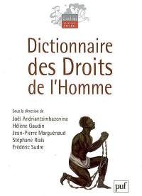 Dictionnaire des droits de l'homme