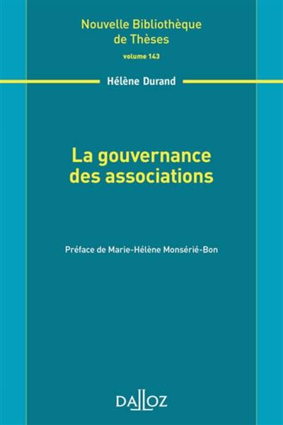 La gouvernance des associations