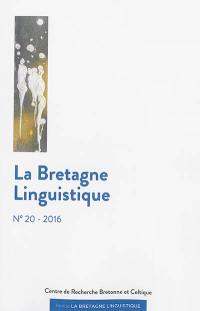 Bretagne linguistique (La), n° 20