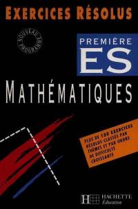 Mathématiques, 1re ES