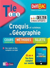 Croquis et schémas de géographie, Terminales L, ES, S