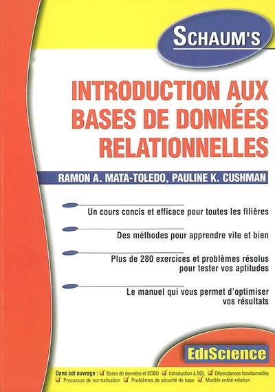 Introduction aux bases de données relationnelles