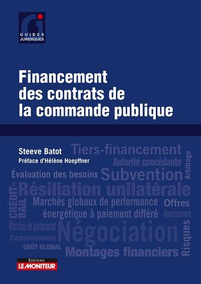 Financement des contrats de la commande publique