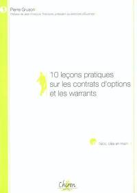 10 leçons pratiques sur les options et warrants