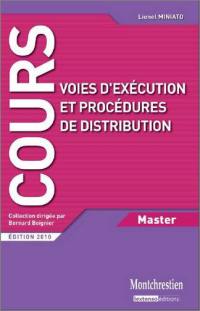 Voies d'exécution et procédures de distribution