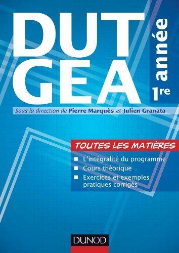 DUT GEA 1re année : toutes les matières