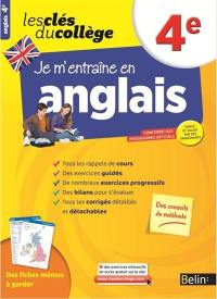 Je m'entraîne en anglais, 4e